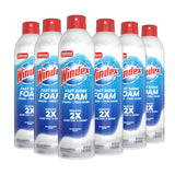 Windex Fast Shine Foam Glass Cleaner – Home Office Window and Desk Polish for a Focused Workday