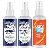 Downy Wrinkle Release Spray Bundle – Office Ready Touch-Up, Fast Wrinkle Fix for Busy Professionals