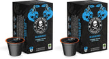 Death Wish Coffee Dark Roast Pods for Morning Self Care Rituals, USDA Organic Fair Trade Single Serve for Mindful Brews