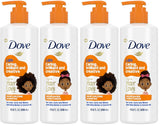 Dove Kids Hair Love Shampoo and Conditioner Set – Tear-Free, Hypoallergenic Formula for Eczema-Prone Children's Scalps