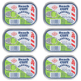 Beach Cliff Wild Caught Sardines – Backpacking and Camp Meal, Shelf-Stable Wild-Caught Protein with No Refrigeration Needed