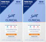 Secret Clinical Strength 100HR Antiperspirant – Stress-Relief Personal Care for Your Daily Ritual