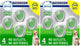 Fresh - 4 Count (Pack of 2)