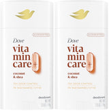 Dove VitaminCare+ Aluminum Free Deodorant for Women – Clean Vanity Staple with Invisible, No-White-Mark 72H Odor Control