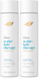 Dove Density Boost Hydrating Conditioner – Gentle Scalp Care for Sensitive, Dry Skin, 0% Sulfates and Dermatologist-Tested, 9.25 oz