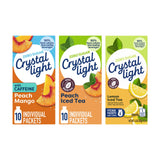 Crystal Light On-the-Go Peach Iced Tea Mix – Thoughtful Wellness Gift for Her, Calorie-Conscious Variety Pack