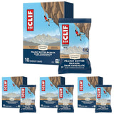 CLIF BAR Peanut Butter Banana Energy Bars – Office Desk Snack for Sustained Focus Through Long Workdays, 10g Plant Protein, 10 Pack