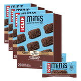 CLIF BAR Minis Chocolate Brownie – Clean-Eating 100-Calorie Snack for Midday Energy Slumps, Plant-Based 20 Count
