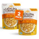 Catalina Crunch Protein Cereal – Portable Travel Snack for Road Trips and Camping, Honey Graham 9 oz Bag