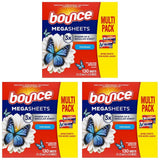 Bounce Mega Dryer Sheets for Family Linen Closet – Static-Free School Uniforms and Pajamas Ready Every Morning