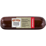 Old Wisconsin Summer Sausage – Keto Pantry Staple, Zero Carb High Protein Snack for Macro Tracking