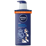 NIVEA MEN Real Madrid Lotion – Post-Workout Body Moisturizer, Aloe Vera Hydration for Active Men's Daily Recovery Routine