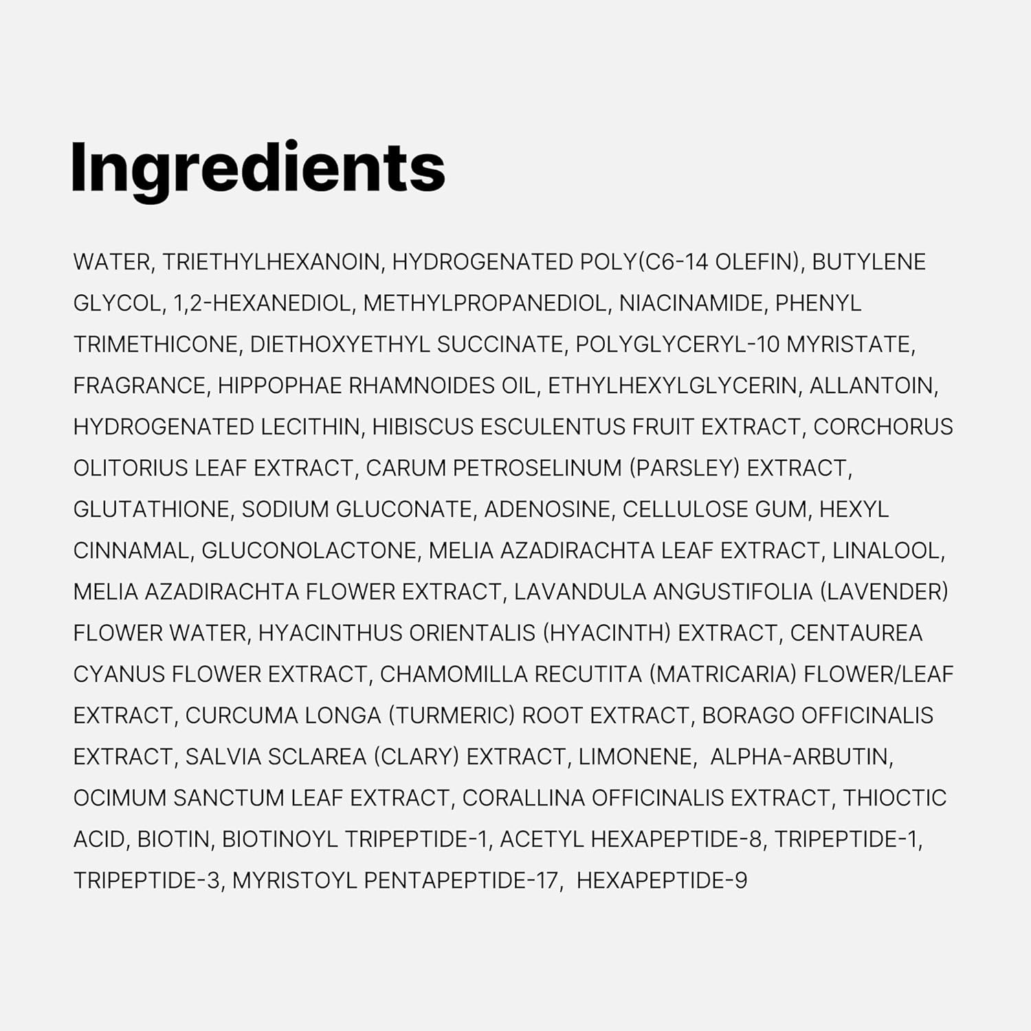 tested 16.7% skin radiance improvement after one application