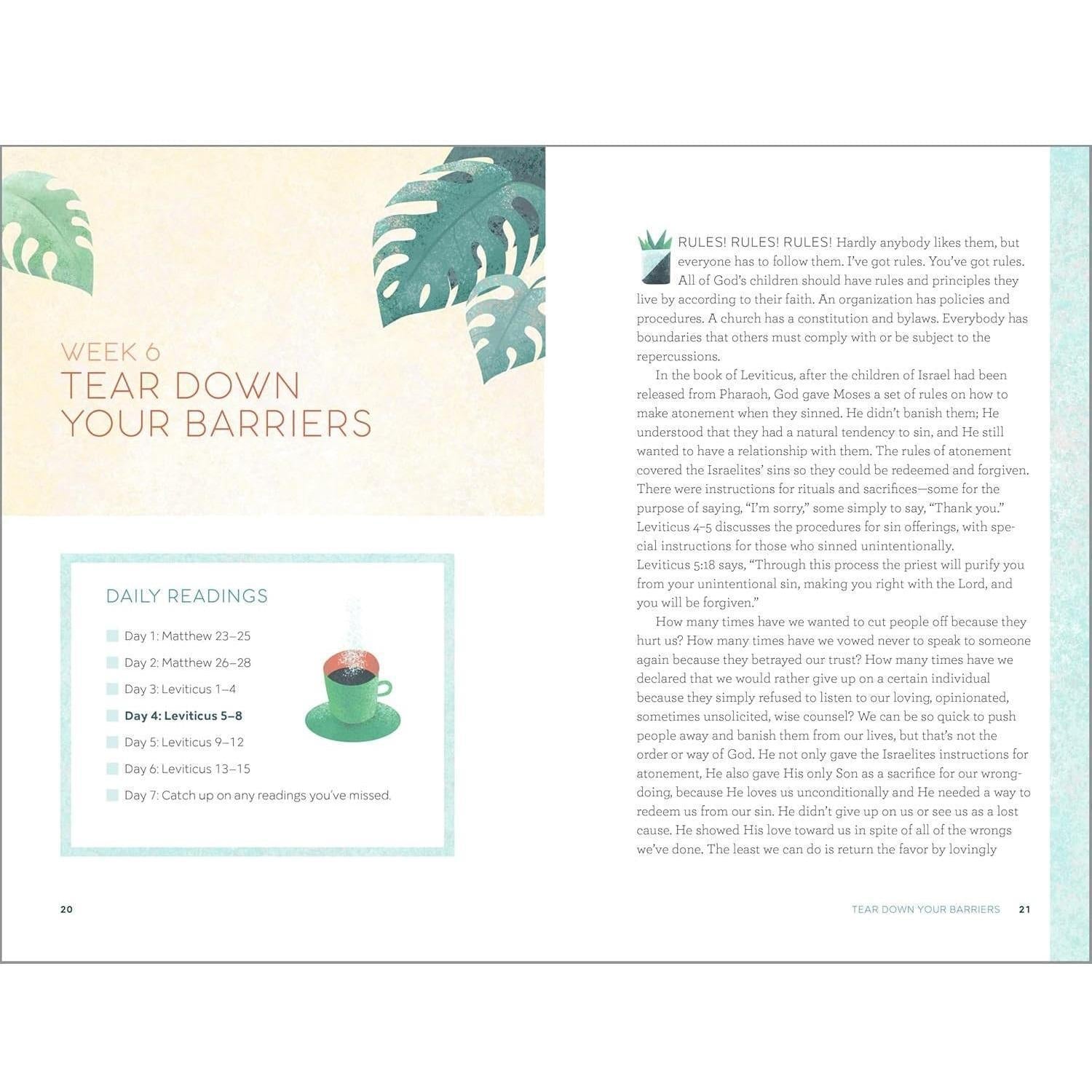 The Bible in 52 Weeks: A Yearlong Bible Study for Women – Self-Care Bible Study for Women Seeking a Mindful Daily Ritual