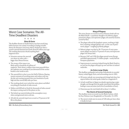 The Book of Extraordinary Facts – Premium Hardcover Display Book for Guest Room Side Tables and Conversation Corners