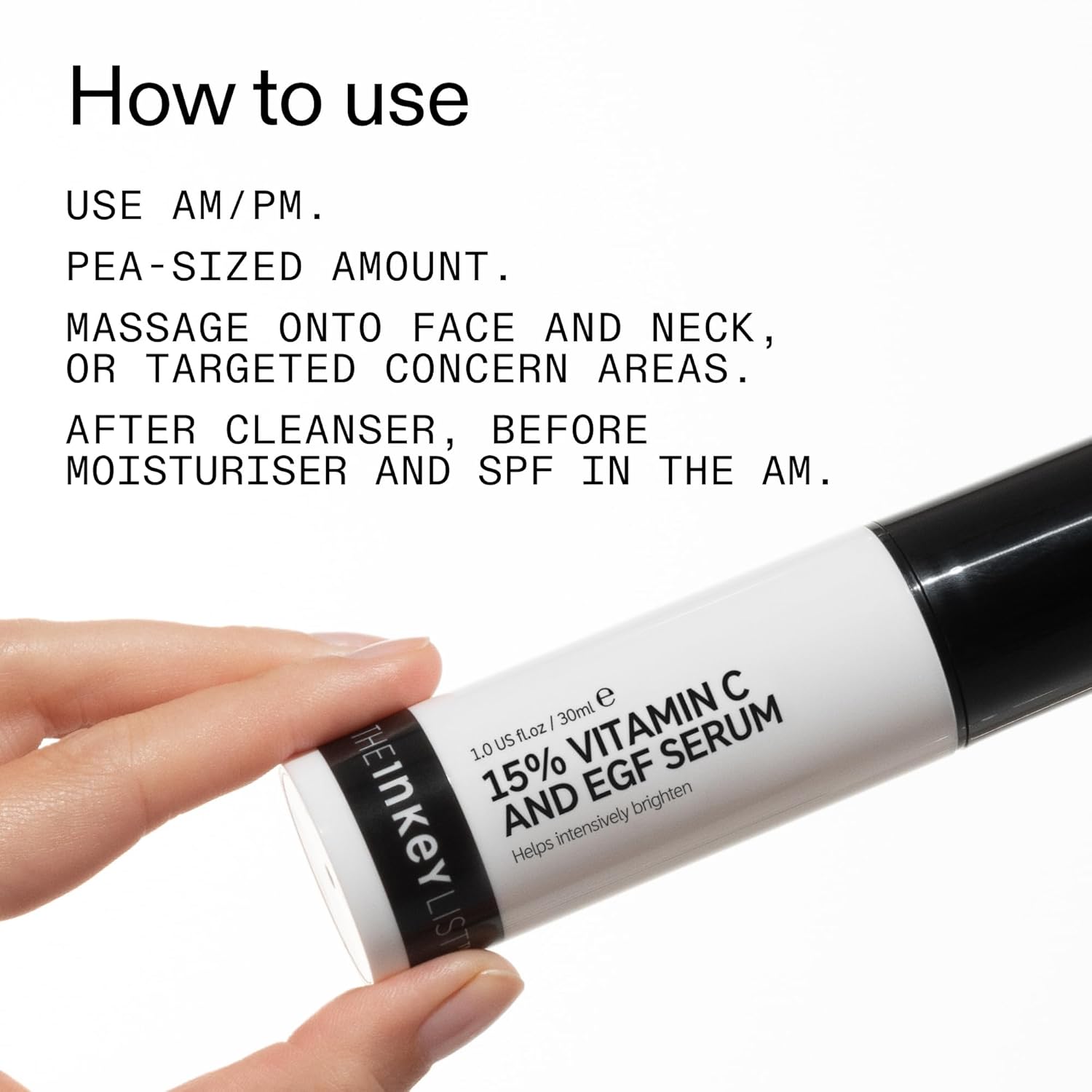 The INKEY List 15% Vitamin C and EGF Serum – Premium Brightening Elixir for an Elevated Skincare Ritual