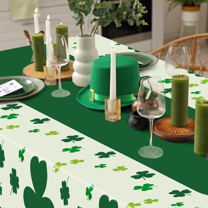 themed printed patterns (shamrocks, plaid, holiday motifs) and solid color options across many celebrations
