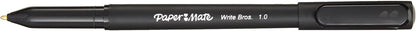 thick round barrel with long molded grip zone for ergonomic comfort
