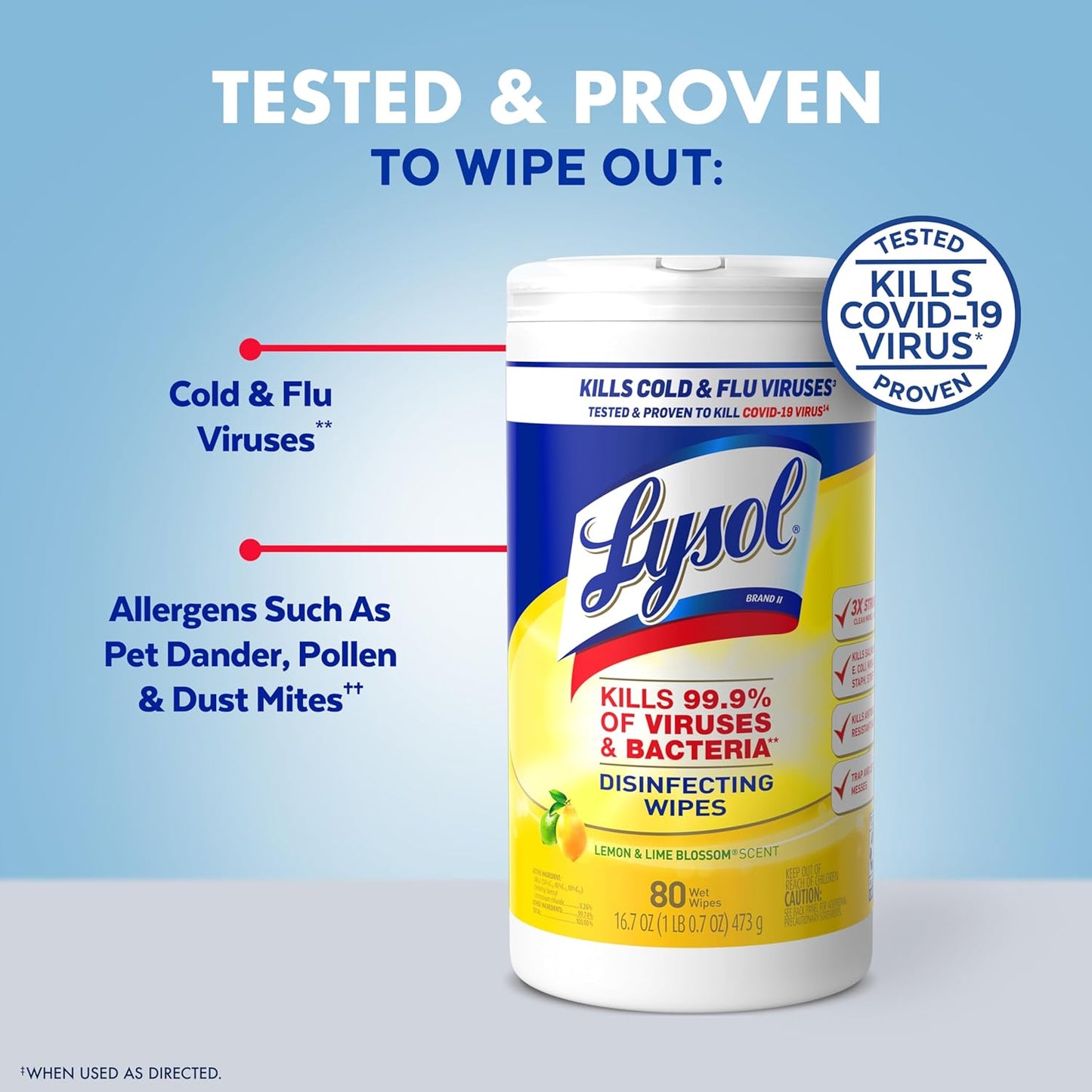 thick, strong wipe construction that is 3x stronger than standard paper towels
