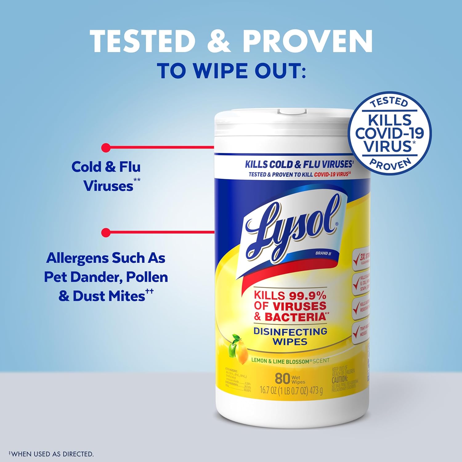 thick, strong wipe construction that is 3x stronger than standard paper towels