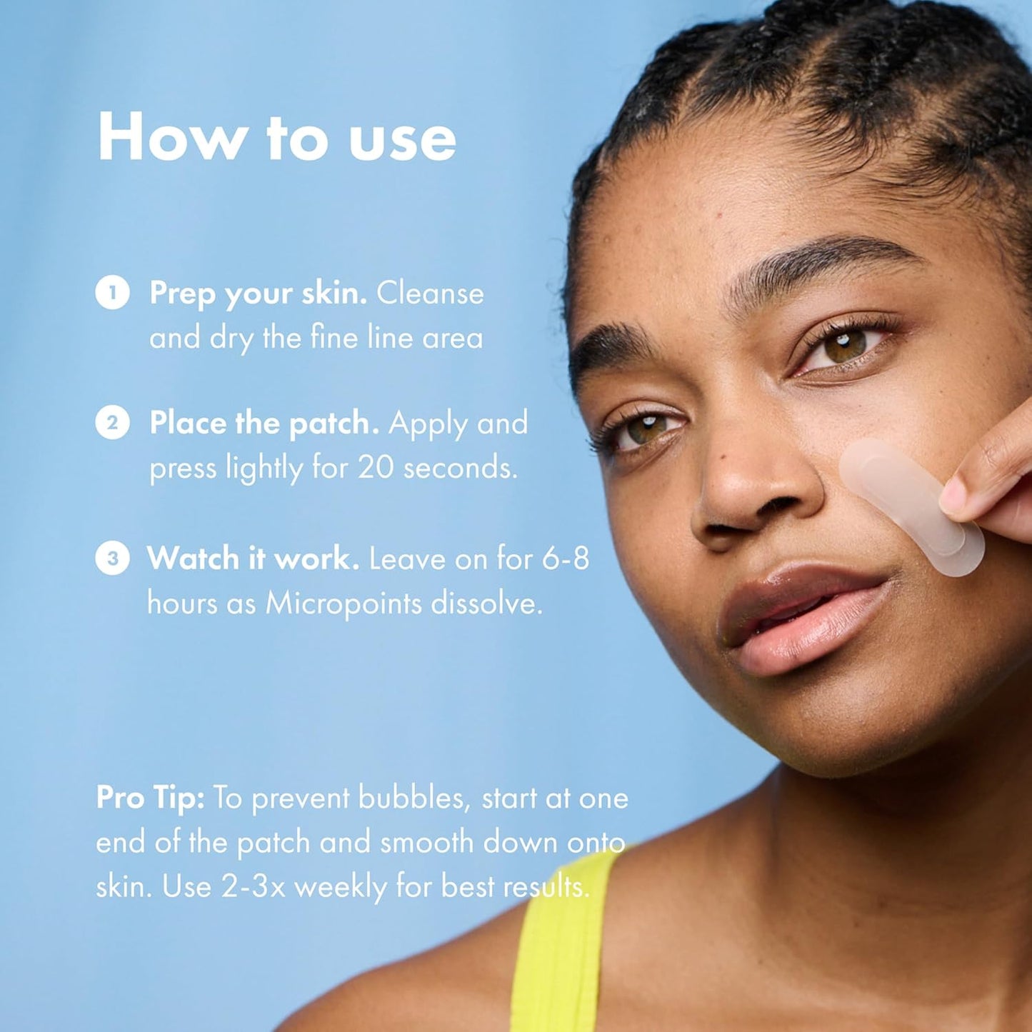thin, flexible sheet that stays in place overnight