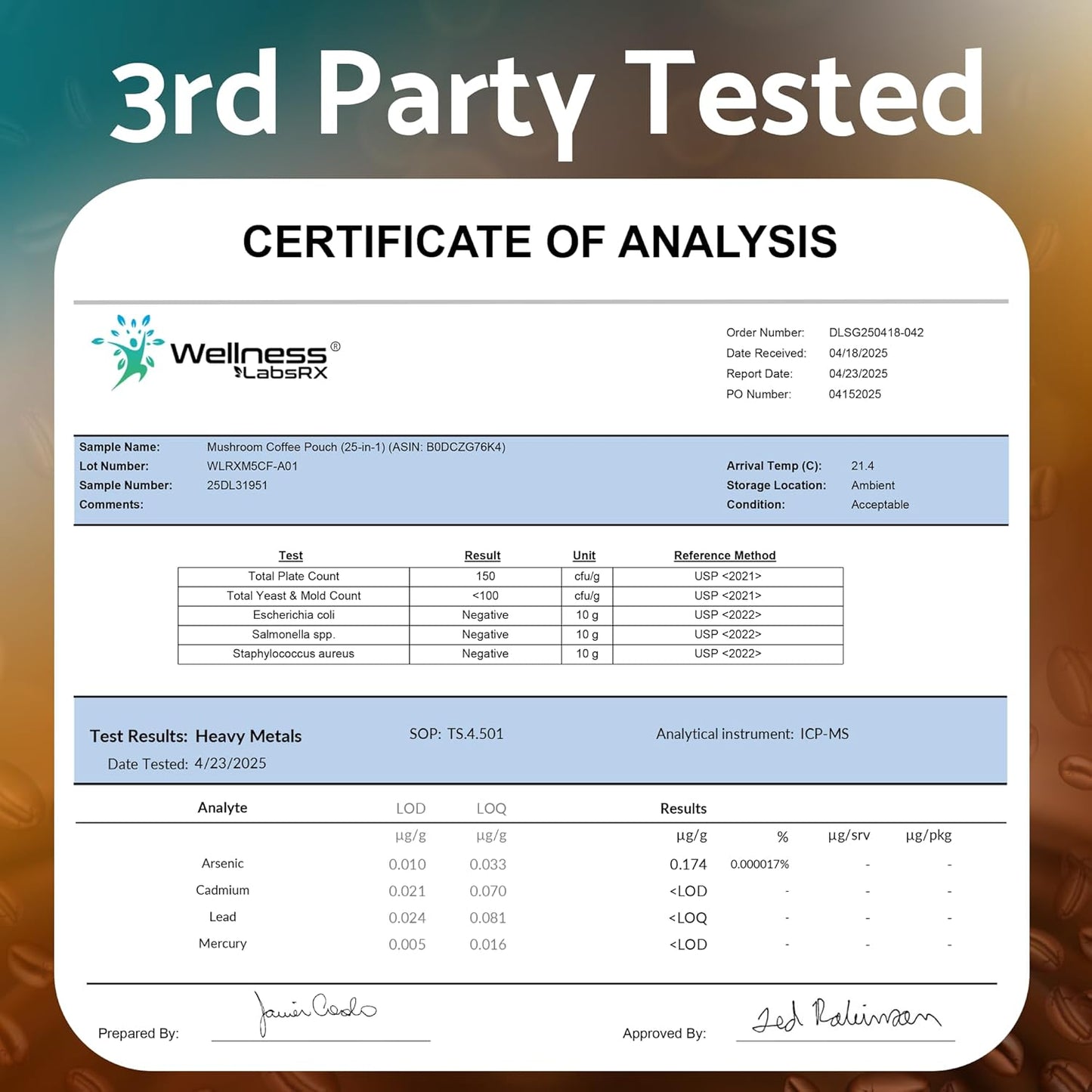 third-party tested for potency and quality assurance