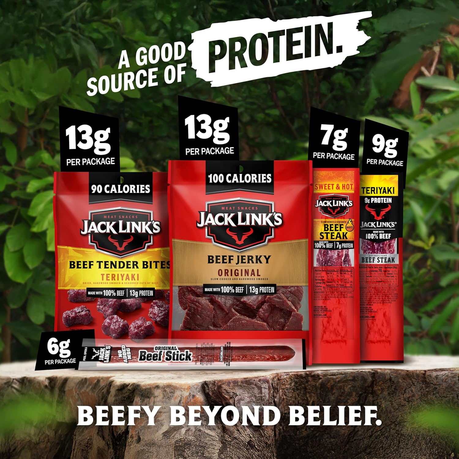 three available assortments: original 15-ct, spicy 15-ct, and duos 11-ct for flavor-heat customization