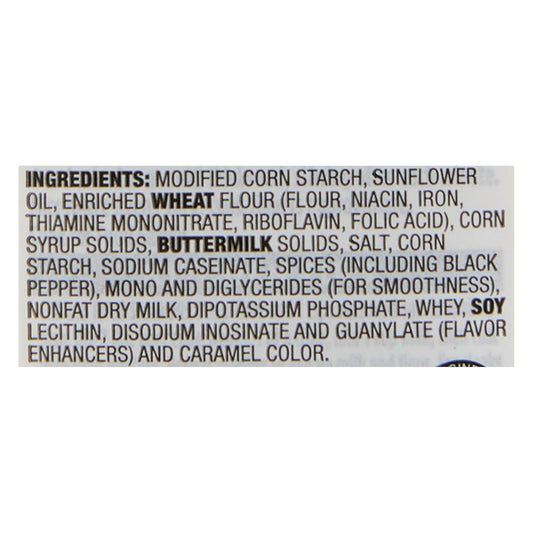 three flavor variants: original country, sausage, and chicken