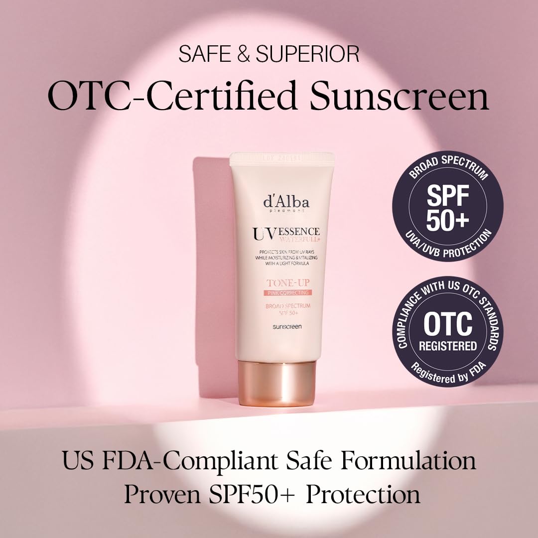 three formula variants: essence, tone-up, and mild for sensitive skin