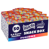 Welch's Fruit Snacks Juicefuls Fusions – Lunchbox Snack for Kids, Gluten Free Single-Serve Pouches (Pack of 50)