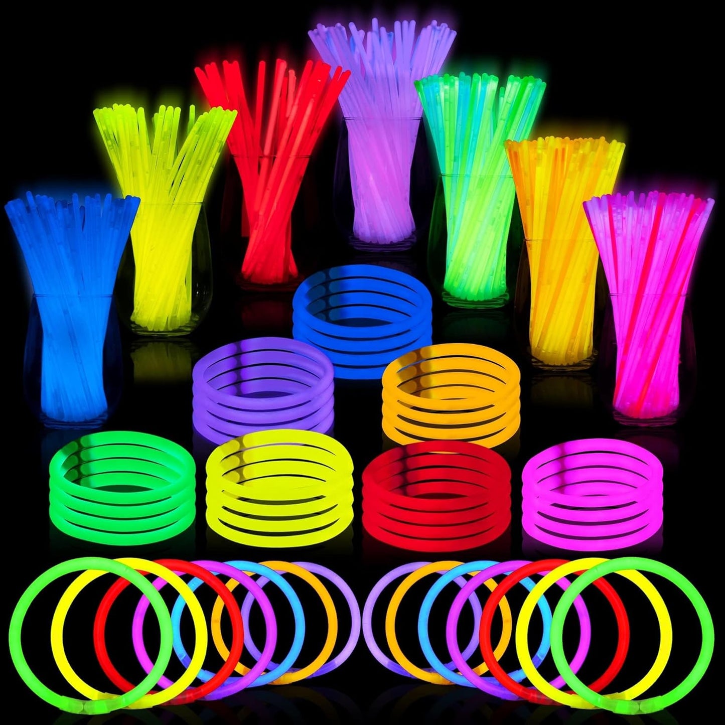 three pack-size variants available: 100, 144, and 200 pieces to match group size