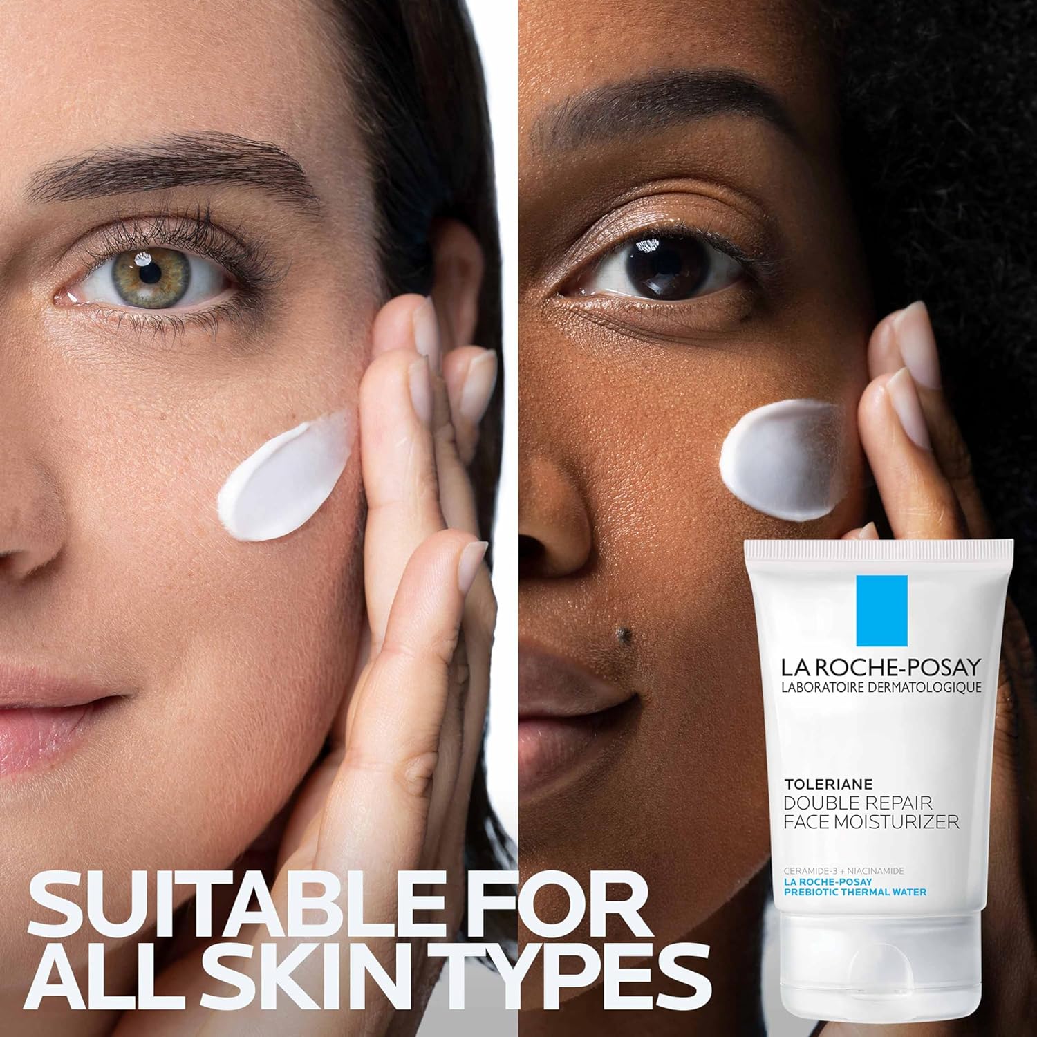 three purchase variants: 3.38 fl oz standalone, 5.07 fl oz with hydrating cleanser, 5.07 fl oz with purifying cleanser