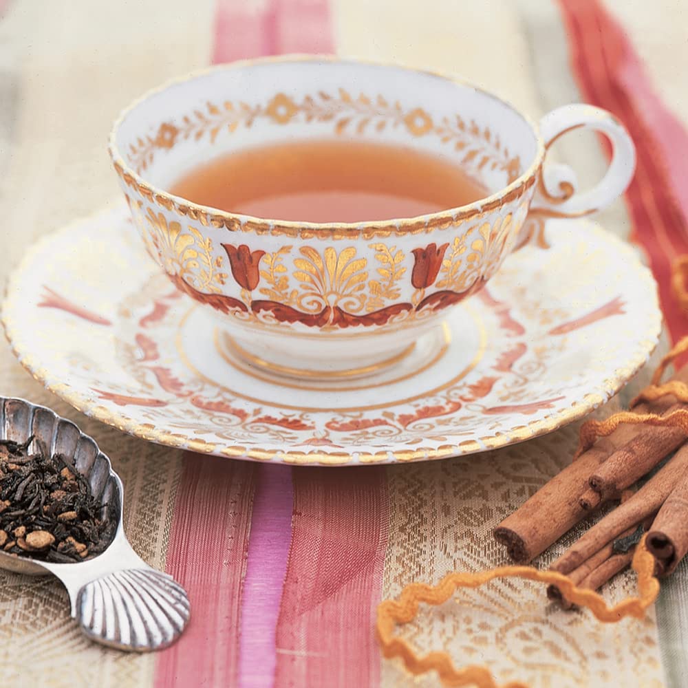three types of cinnamon blended with orange peel and sweet cloves for layered spice