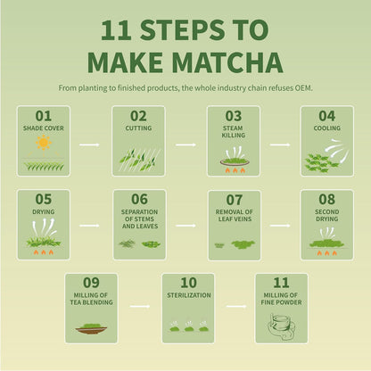 TIAN HU SHAN Matcha Green Tea Powder – Daily Wellness Ritual for Home Self-Care, Calm Caffeine for Mindful Mornings