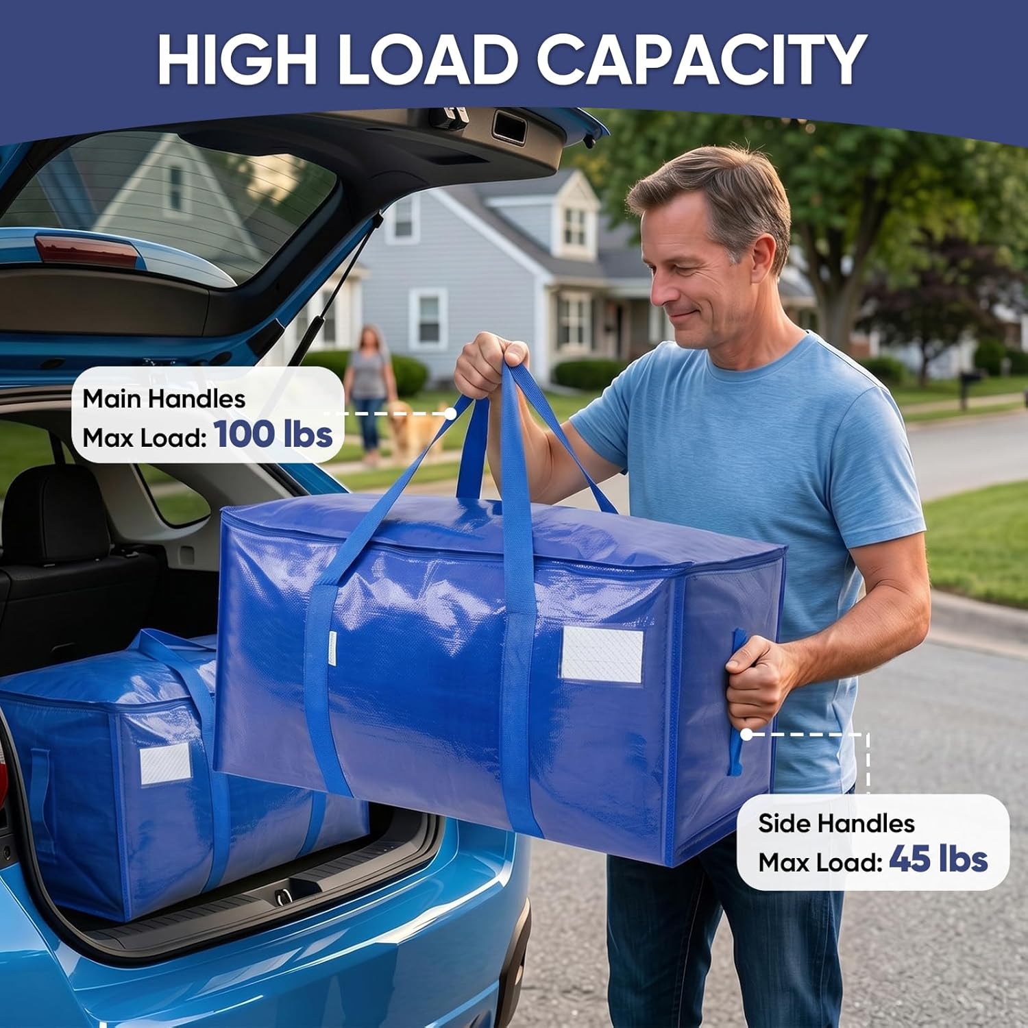 TICONN Durable Travel Storage Sacks – Trunk-Friendly Organizers for Camping, Hiking, and Outdoor Storage