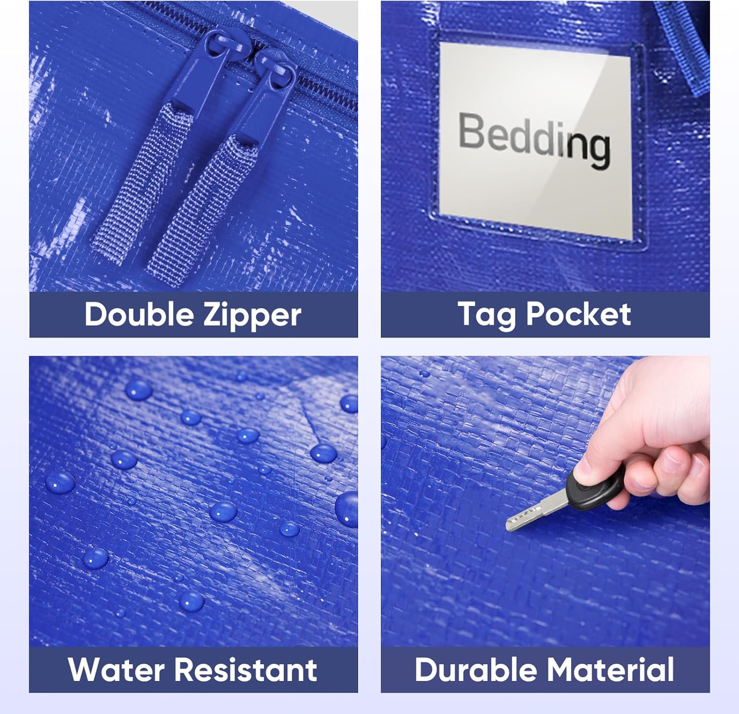 TICONN Durable Travel Storage Sacks – Trunk-Friendly Organizers for Camping, Hiking, and Outdoor Storage