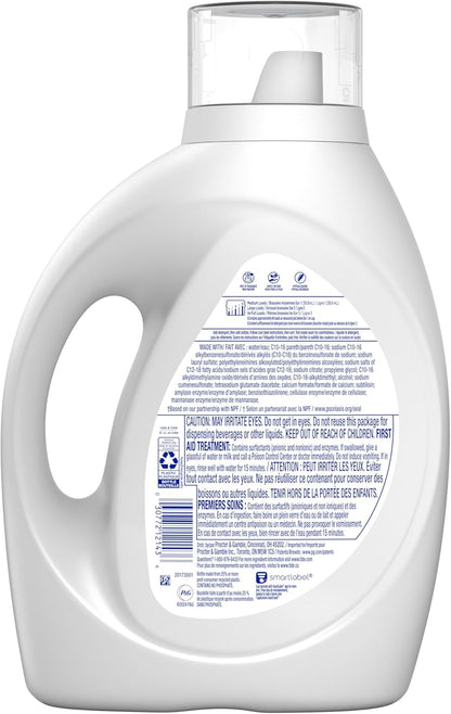 Tide Free & Gentle Laundry Detergent for Nursery and Baby Clothes, Hypoallergenic Wash for Daycare-Ready Toddlers