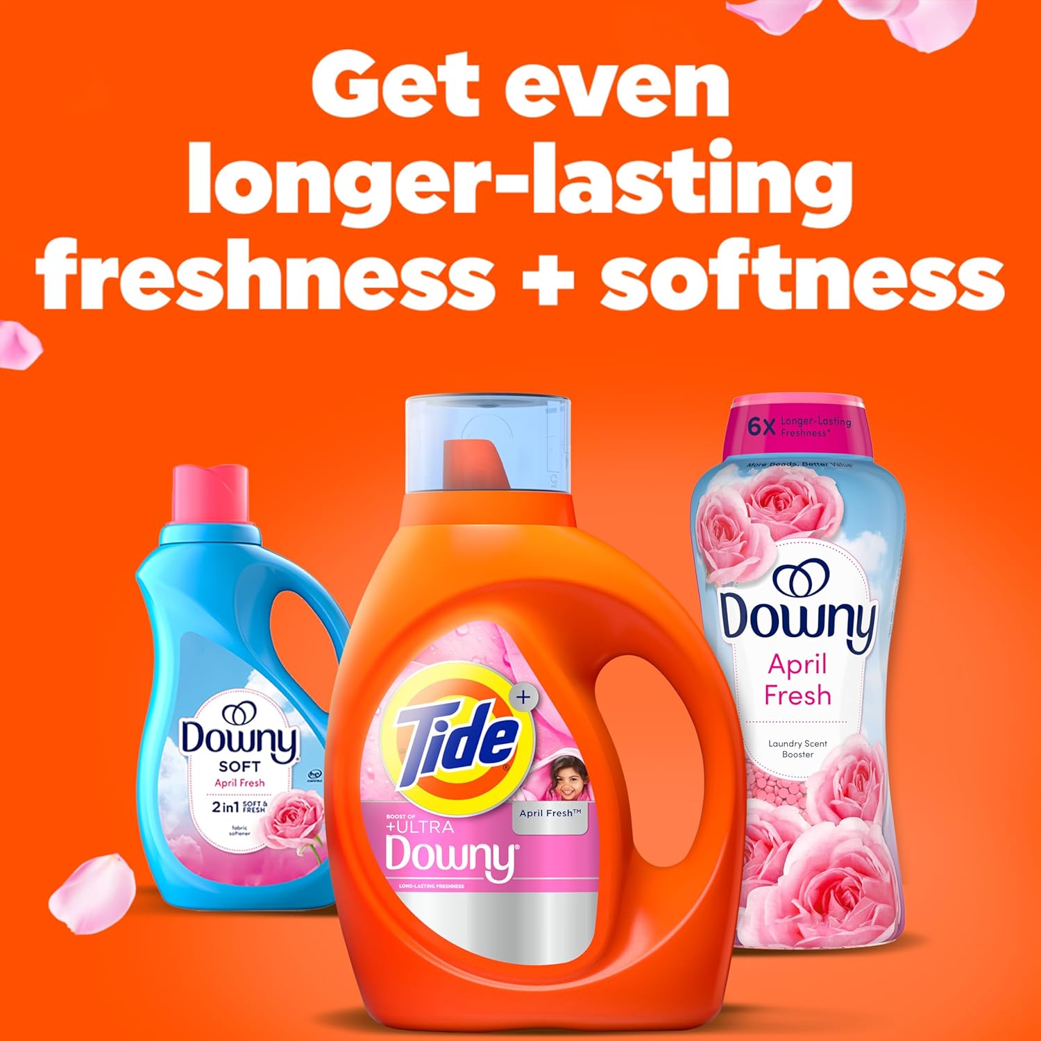 Tide Plus Downy April Fresh Liquid Detergent – 105-Load Bulk Laundry Bottle for Efficient Home Office and Household Routines