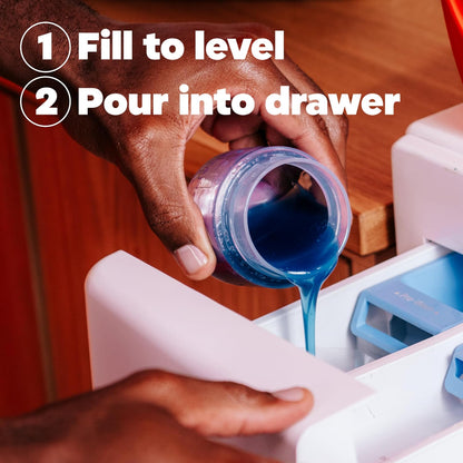 Tide Plus Downy April Fresh Liquid Detergent – 105-Load Bulk Laundry Bottle for Efficient Home Office and Household Routines