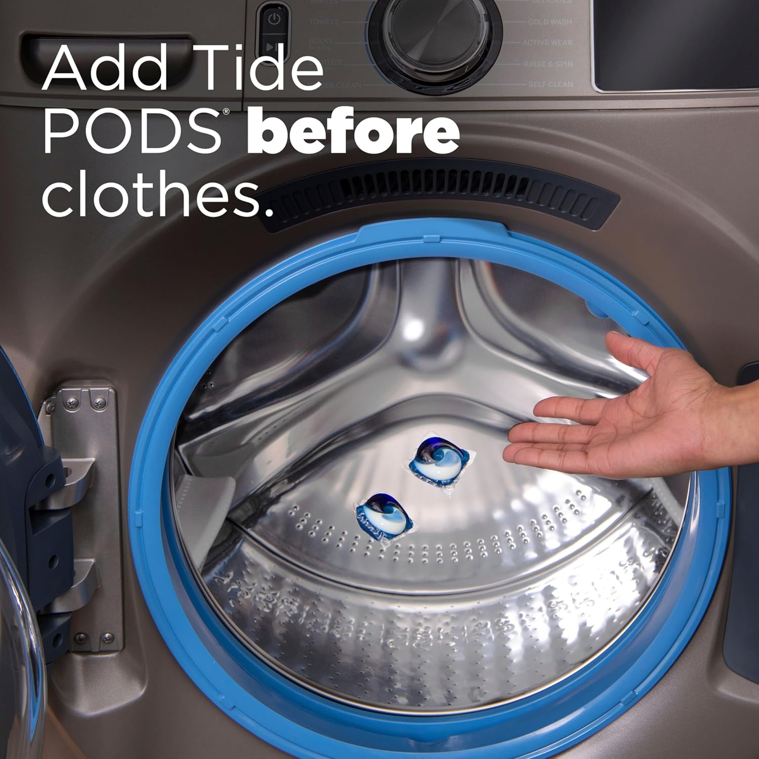 Tide PODS Downy 4-in-1 Laundry Detergent Pacs for Quick Home Office Laundry Routines, 57 Count