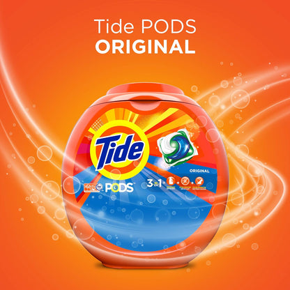 Tide PODS Original Scent Laundry Pacs for Mindful Wind Down Home Care – No Overpowering Fragrance