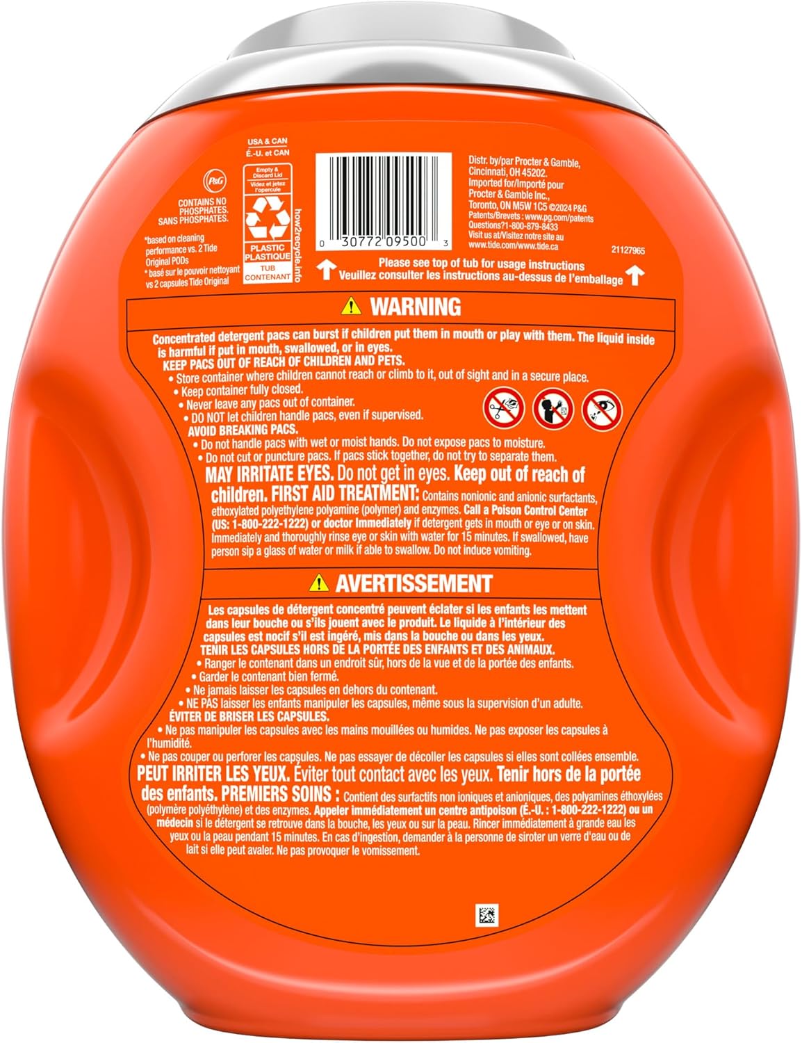 Tide Power Pods Sport Laundry Detergent Pacs – Family Laundry Room Detergent for Kids' Sports Uniforms and Practice Gear
