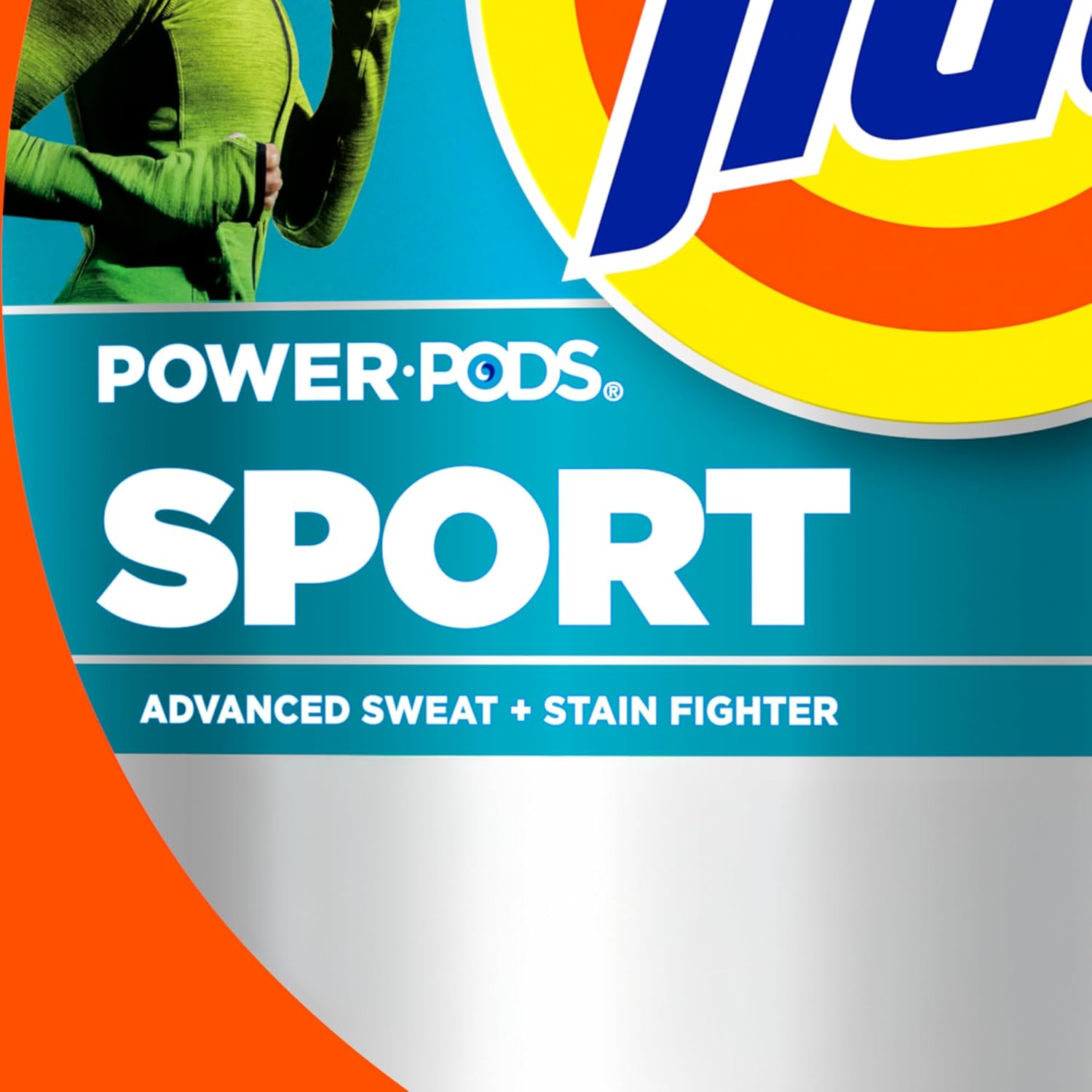 Tide Power Pods Sport Laundry Detergent Pacs – Family Laundry Room Detergent for Kids' Sports Uniforms and Practice Gear