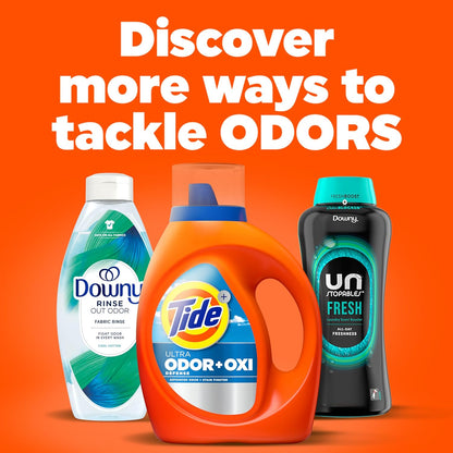 Tide Ultra Odor Defense Plus Oxi Liquid Laundry Detergent, 148 fl oz, 105 Loads, Self-Care Laundry Detergent for Active Adults and Workout Recovery