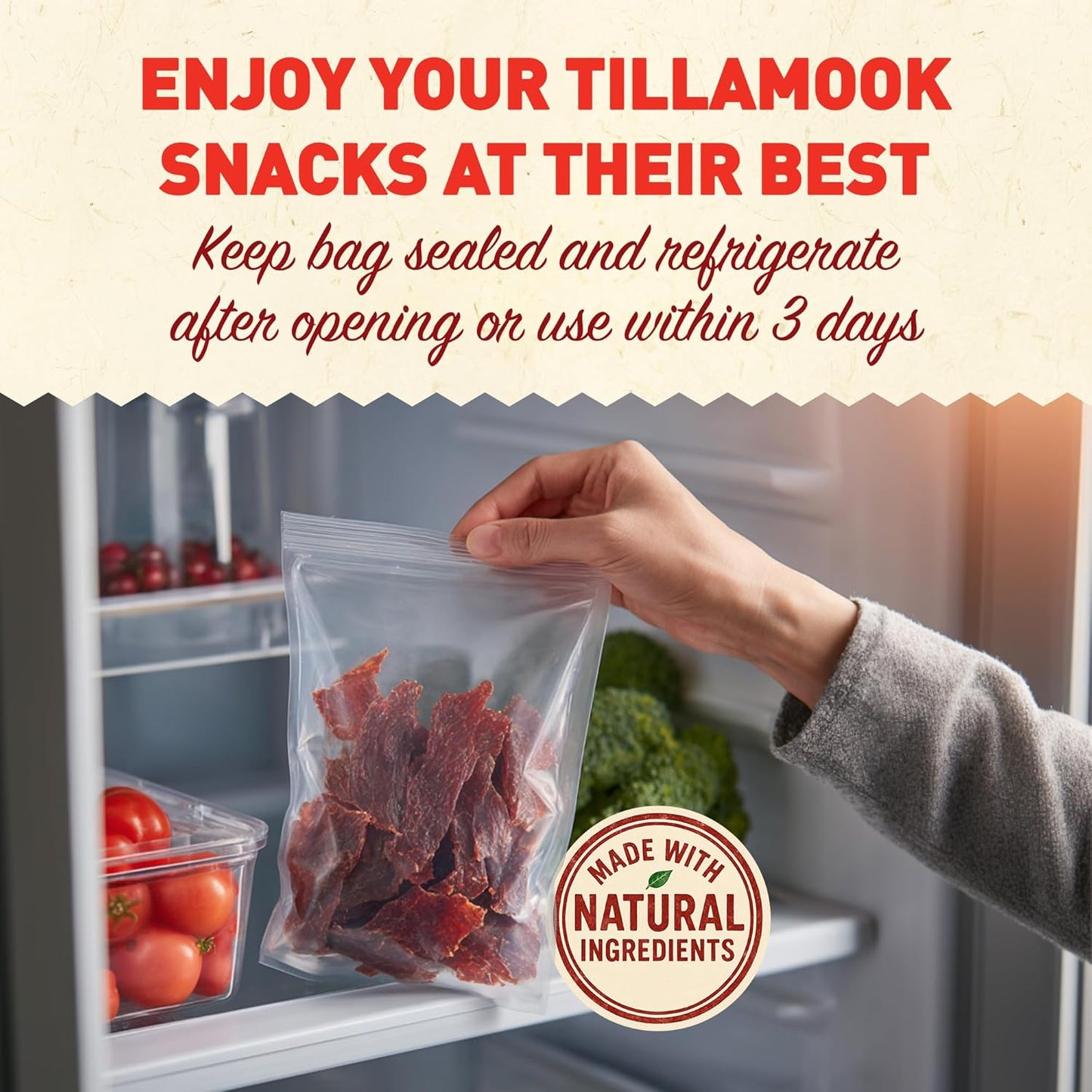 Tillamook Country Smoker Italian Style Smoked Sausage Sticks – Mindful Snacking for Diabetics and Clean-Eat Lifestyles, Hardwood Smoked