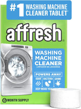 Affresh Washing Machine Cleaner – Laundry Room Self-Care Ritual, Monthly Odor-Removing Tablets for Fresh-Smelling Clothes