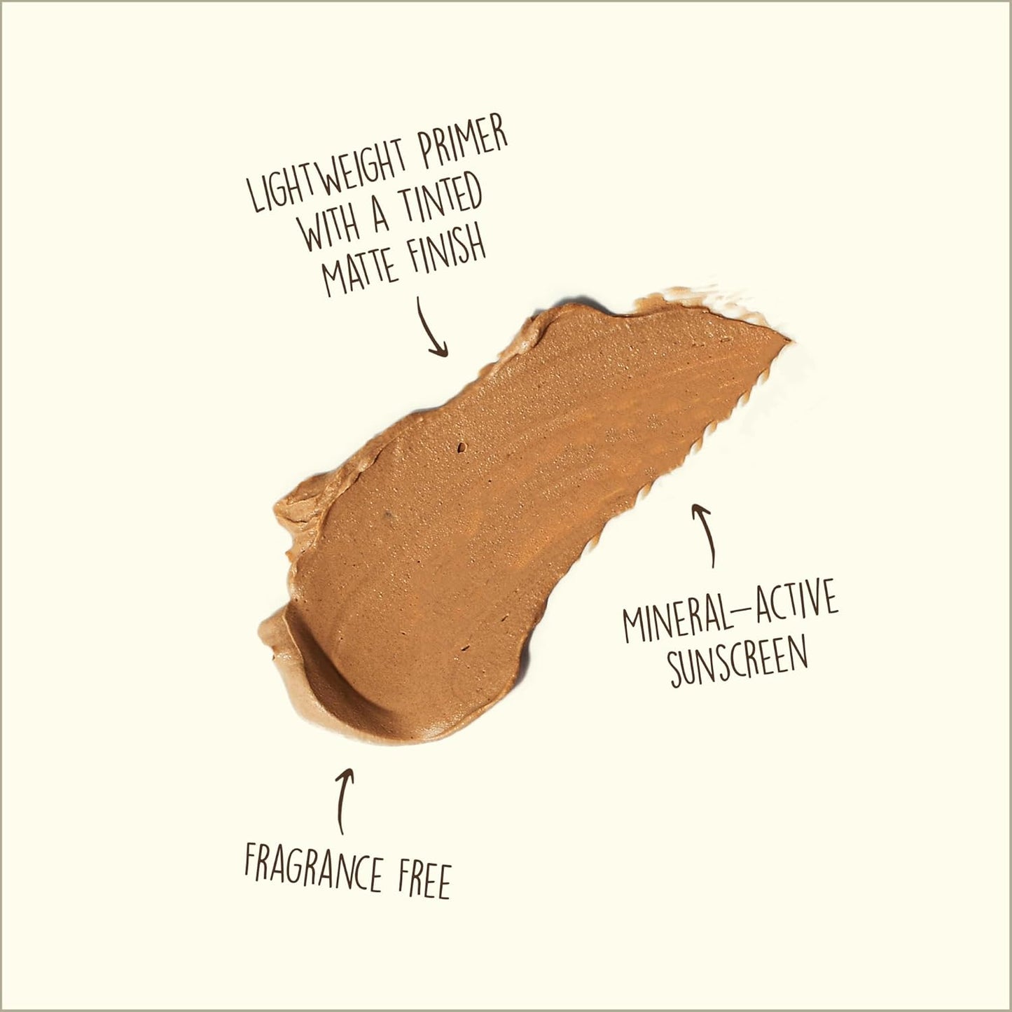 tinted matte finish that functions as a face primer