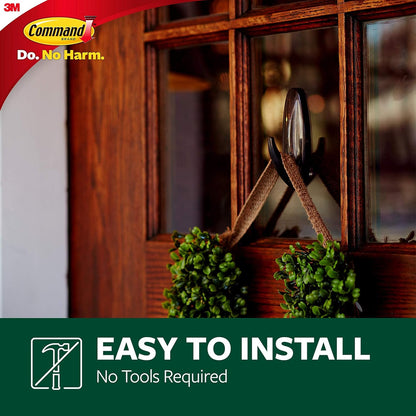 tool-free installation — no nails, screws, or drilling required