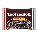 Tootsie Roll Snack Bars Nut Free Gluten Free Chewy Chocolate Candy Safe for Classroom Snack and Birthday Goody Bags