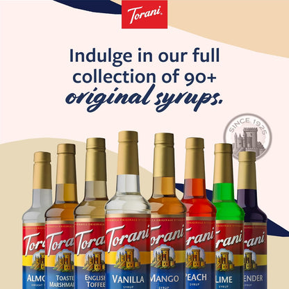 Torani Syrup Variety 2-Pack with Pumps – Thoughtful Birthday Gift for Coffee Lovers and Home Baristas